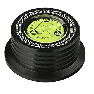 Tyatocepy Stabilisateur de Platine Vinyle Universel 60Hz LP pour Platine Vinyle avec Pince de Poids en Alliage d’aluminium Noir - Les Beatles, Paul McCartney, John Lennon, RIngo Starr, George Harrison