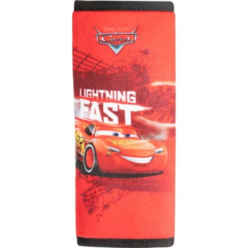 Tataway Sangle de ceinture de voiture souple, coussin de ceinture de sécurité Cars Lightning Mc...