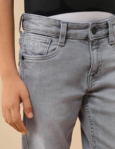 Image of Slim fit Boys Cotton Jeans