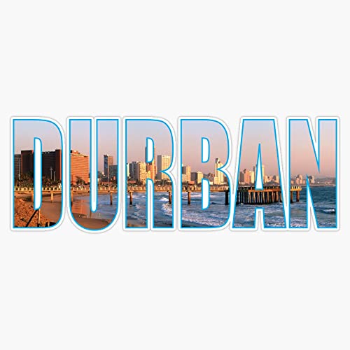 Durban Vinyl Bumper Sticker Decal Waterproof 5"