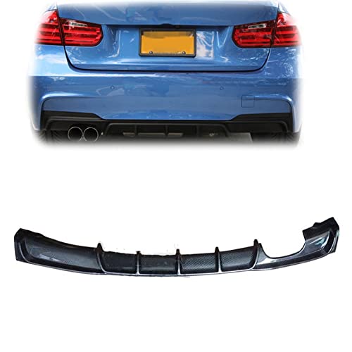Diffuseur arrière BMW F30 F31 lèvre de pare-chocs look carbone 320i