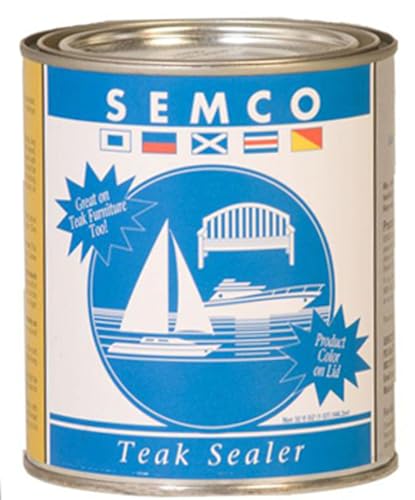 Semco Teak Sealer 1 Quart Classic Brown
