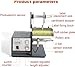 Automatic Label Dispenser - Industrial Label Machine with Smart Sensor- Label Dispensing Machine for Printed, Translucent and Opaque Labels - (120 MM Width)