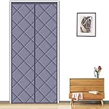 ❤ USO ANCHO: La puerta de pantalla magnética se puede usar en puertas traseras, puertas delanteras, puertas de caravanas, puertas de patio, en invernadero, puerta de balcón, dormitorio, cocina, habitación de niños, puerta corredera. o como puerta de mosquitera para mascotas, etc. También se puede usar en puertas de madera / PVC / plástico.