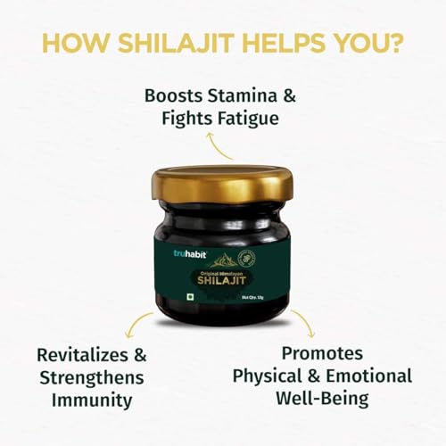 Image of TruHabit Original Himalayan Shilajit Resin | Purified & Filtered Natural Shilajit with Trace Minerals | Premium Ayurvedic Resin for Daily Wellness | 20g Each (Pack of 2)