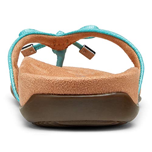 Image of Vionic Women's Rest Bella Toe Post Sandal- Supportive Ladies Orthotic Sandals that include Three Zone Comfort with Arch Support- Flip Flop for Ladies, Medium and Wide Width Size 5-12