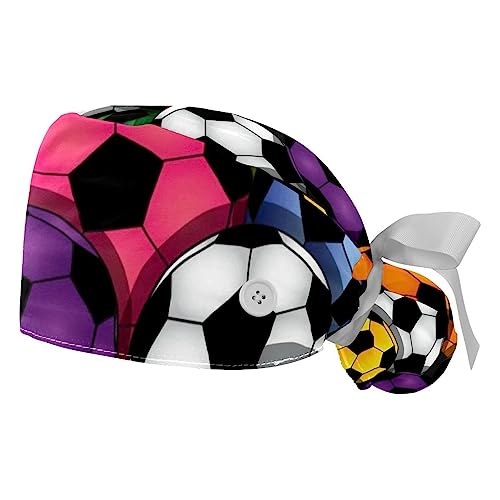 Berret bouffant et chapeau de travail à motif pour le quotidien en cuisine ou laboratoire