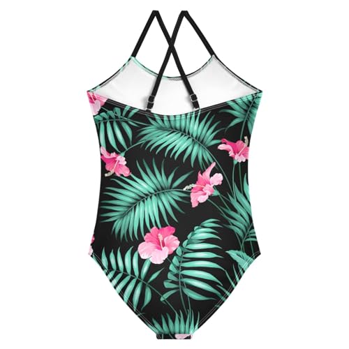 Image of CaTaKu Girls Swimsuits One Piece Bathing Suits Toddler Summer Beach Swimsuits Girls Swimwear 2-8 Years