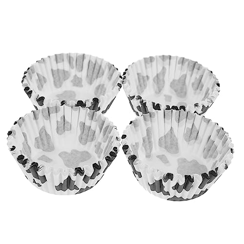 iplusmile 200 Piezas Unidades Moldes para Magdalenas Resistente al Aceite Aptos para Hornear Postres y Cupcakes Desechables para Fiestas y Reuniones Familiares