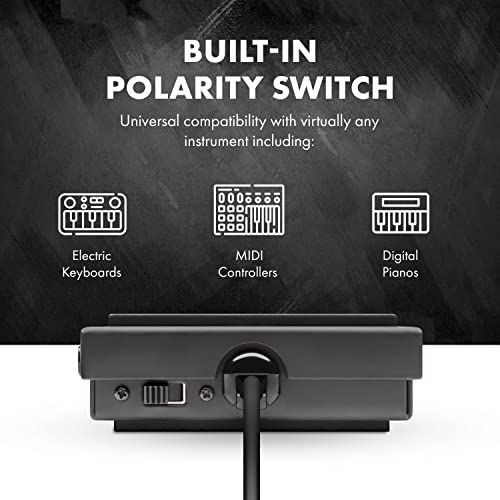 Image of M-AUDIO SP-1 Universal Sustain Pedal For MIDI Keyboards, Digital Pianos, Electric Pianos and More