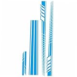 HIAKDOFT 5 Piezas Pegatinas Laterales para Coche Azul Adhesivos Decorativos para Carrocería y Espejos Retrovisores Resistentes y Fáciles de Colocar para Personalizar Vehículos HIAKDOFT 5 Piezas Pegatinas Laterales para Coche Azul Adhesivos Decorativos para Carrocería y Espejos Retrovisores Resistentes y Fáciles de Colocar para Personalizar Vehículos