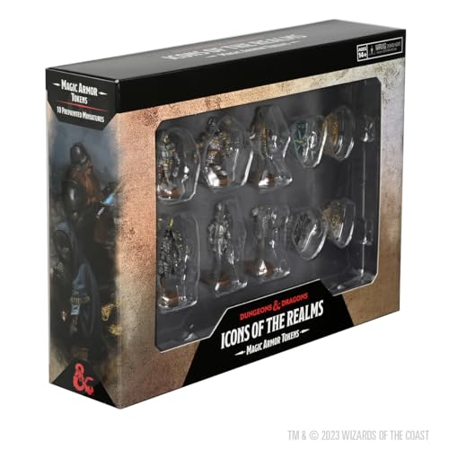 WizKids D&D Icons of The Realms: Magic Armor Tokens