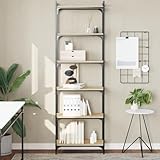 Photo Gallery ajjhuuki home articoli,libreria 6 ripiani rovere sonoma 60x30x188 cm legno ingegnerizzato, mobili da abito Photo Gallery ajjhuuki home articoli,libreria 6 ripiani rovere sonoma 60x30x188 cm legno ingegnerizzato, mobili da abito