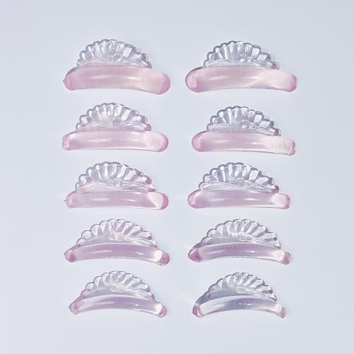 Libeauty Boucliers lifting cils - Coussinets permanente rose Style 2