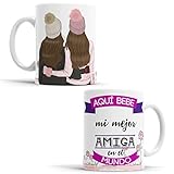 TAZAS DE CERÁMICA DE ALTA CALIDAD con una tinta sublime que la convierte en RESISTENTE al microondas y lavavajillas.
