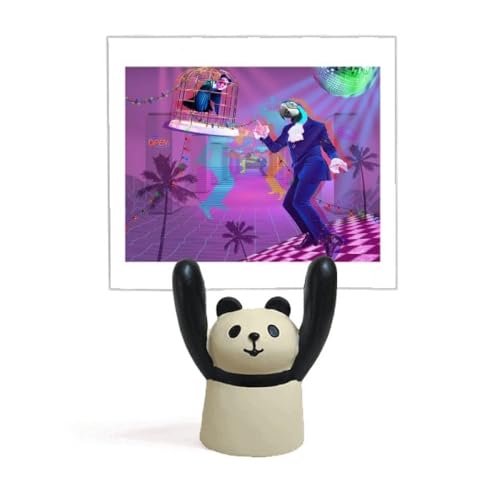 Art Déco mode mémo titulaire panda pour ranger cartes et mémos