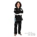 Sanabul Future Legends BJJ Gi for Kids Jiu Jitsu Gi Kimono for Children Youth Preshrunk Fabric & BJJ White Belt Included - Black/Blue, K3