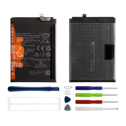 Duotipa 5000 mAh nowy akumulator zamienny HB506492EFW kompatybilny z Honor Magic5 Lite z zestawem narzędzi naprawczych