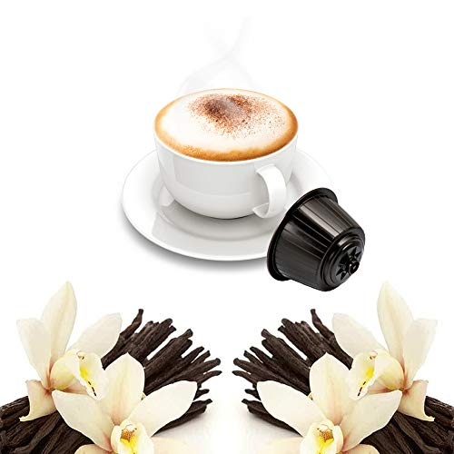 32 Capsulas Cappuccino Sabor Vainilla Compatibles Nescafè Dolce Gusto - Café Kickkick