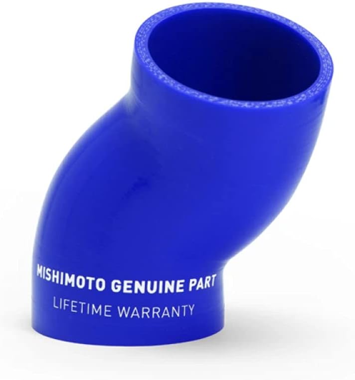 Mishimoto MMHOSE-SUB-ITBBL Silicone Throttle Body Hose Fits Subaru WRX 2008-2014 Blue