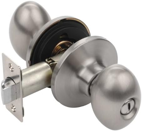 Dynasty Hardware ASP-30-US15 Aspen Privacy Door Knob, Satin Nickel