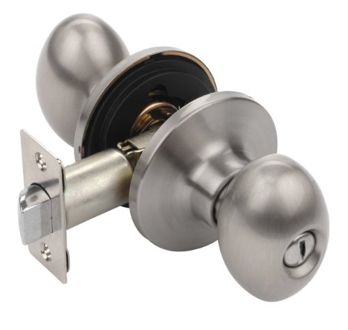 Dynasty Hardware Aspen Privacy Door Knob Satin Nickel #TOP21