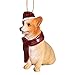 Design Toscano Christmas Xmas Welsh Corgi Holiday Dog Ornaments, Approx. 2½