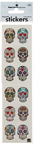 Paper House Productions St-2284E Photo Real Sticky Pix Stickers, Sugar Skulls (6-Pack) #TOP19
