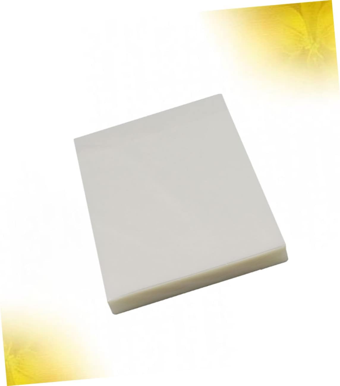 Thermal Laminating Pouches Photo Sealer Film 100pcs Lamination Sheets Waterproof Protective Film for Office
