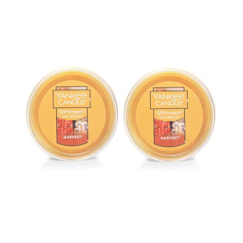 Yankee Candle Scenterpiece Easy Meltcup Récolte Lot de 2 contre les odeurs