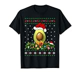 Photo Gallery avocados fruit lover christmas - cappello di babbo natale con avocado maglietta Photo Gallery avocados fruit lover christmas - cappello di babbo natale con avocado maglietta