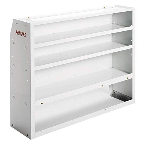 Weather Guard 9452-3-01 Brite White Welded E-Z Cube 4-Shelf Unit
