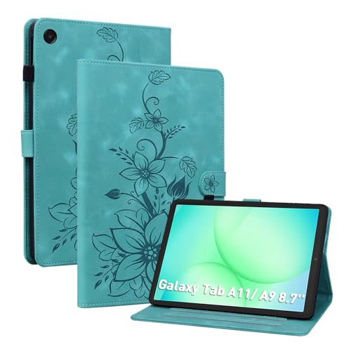 Étui pour Samsung Galaxy Tab A9/A11 idéal pour travailler en déplacement