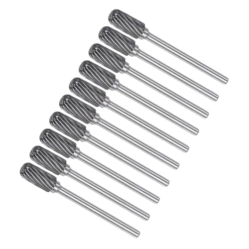 Fresas rotativas de carburo de tungsteno, 10 piezas miniatura 1