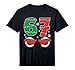 6 7 Six Seven Gen Z Alpha Meme Slang Holiday Merry Christmas Performance T-Shirt