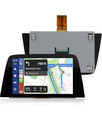 Écran LCD d'autoradio de 8