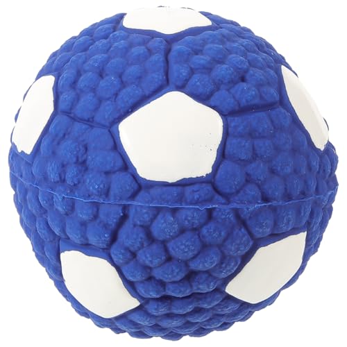Toddmomy Dog Teething Ball Squeaky Small Dog Interactive Chew Ball