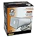 Pyle 8'' Indoor and Outdoor 65 Watts Heavy Duty Portable PA Horn Speaker, 8 Ohms Impedance, with Adjustable Bracket, White (2 Pack)