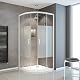 Runddusche Schulte Sunny 90 x 90 x 190 cm mit 5 mm Sicherheitsglas