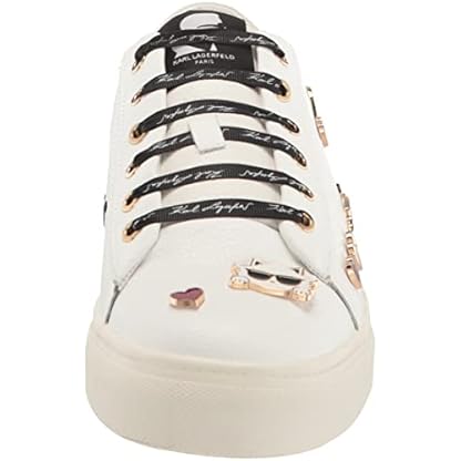 KARL LAGERFELD Women's Cate Sayings Everyday Lace Up Sneaker - Image 3