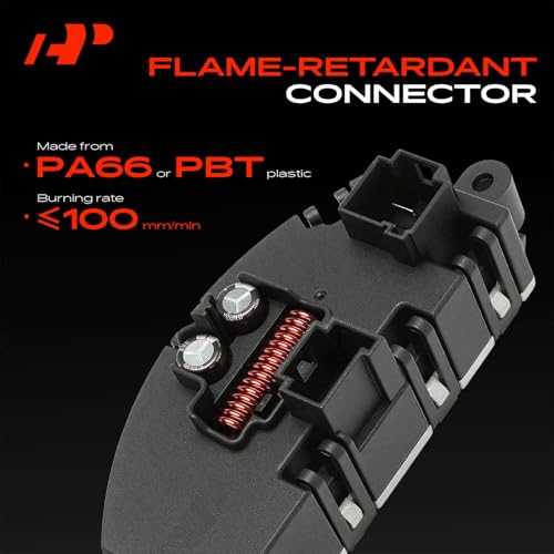Image of A-Premium Front HVAC Blower Motor Resistor Compatible with Jeep & Chrysler | for Cherokee 2014-2023, 200 2015-2017 - Replace# 68223049AA