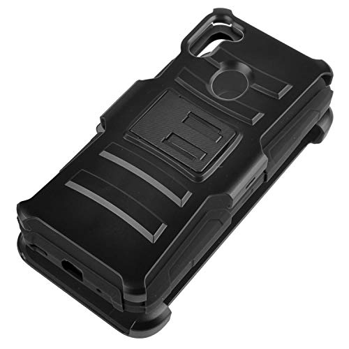 Celzen - For Samsung Galaxy A11 (Sm-A115) - Phone Case W/Belt Clip Holster - Cv1 Black #TOP1