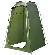 Lixada Pop up Shower Tent Portable Outdoor Pop up Tent for Shower Camping Beach Toilet Shower 6FT...
