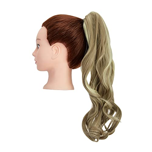 Ponytail Extension Claw 18" 20" Curly Wavy Straight Clip In Hairpiece One Piece A Jaw Long Pony Tails For Women #TOP3