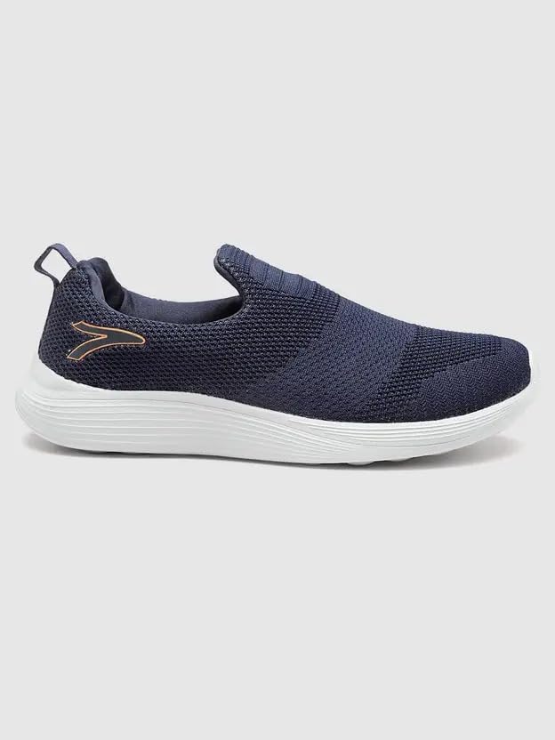 Image of Action | Athleo | WALKER-116 | Men's | Slip-On | Walking | Shoe | Breathable | Flexible | Lightweight | Comfortable | Sports | Shoes