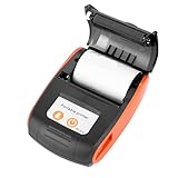 【Économie d'Énergie】Les imprimantes de type à chauffage direct utilisent du papier thermique au lieu de l'encre. Elle est plus petite, plus silencieuse, plus rapide et plus économe en énergie qu'une imprimante matricielle.