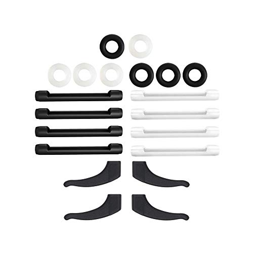 10 Pairs Comfortable Silicone Anti-slip Round Eyeglass Retainers For Sunglasses, Reading glasses, Eyeglass Ear Hook, Eyeglass Temple Tips for Sports