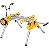 DEWALT Table Saw Stand, Rolling Stand, Collapsible and Portable, Lightweight and Compact (DW7440RS)