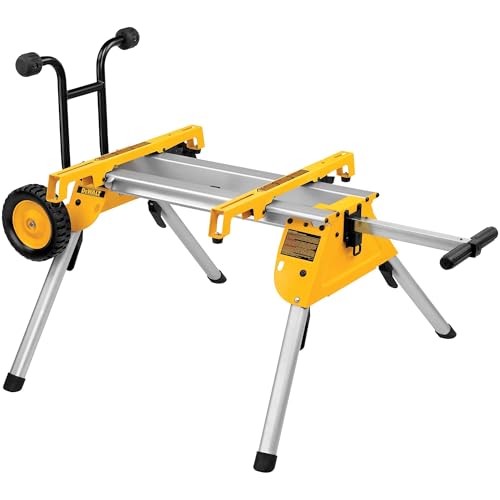 DEWALT Table Saw Stand, Rolling Stand, Collapsible and Portable, Lightweight and Compact (DW7440RS)