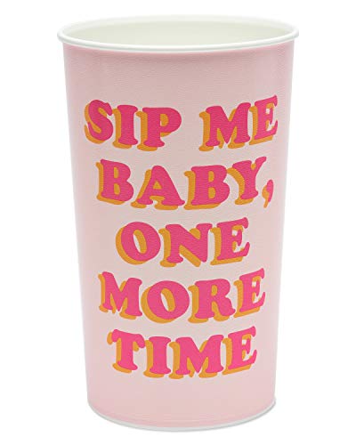 American Greetings Bachelorette Party Supplies, Sip Me 22 oz. Party Cups (8-Count)